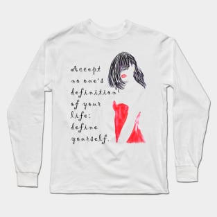 Define Yourself Long Sleeve T-Shirt